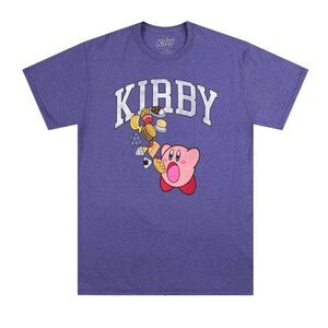 Kirby Men's & Big Men's Graphic Tee Shirts Size XL (46-48) purple color. New wit